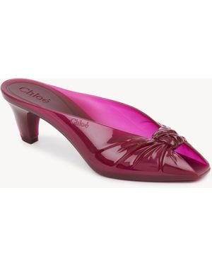 Chloé Jelly Mule - Pink