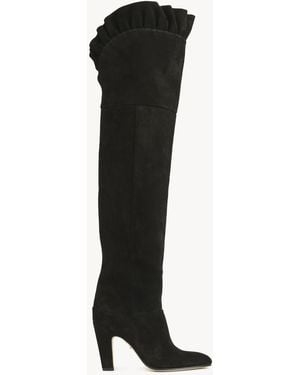 Chloé Eve Thigh High Boot - Black