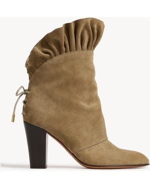 Chloé Anouk Stiefelette Mit Absatz - Braun