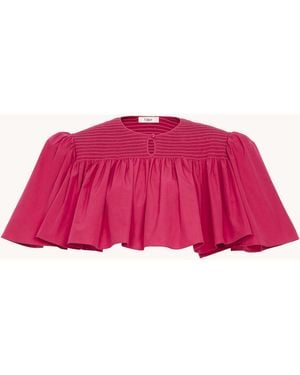 Chloé Gathered Cropped Top