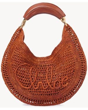 Chloé Summer Banana Hobo Bag - Brown