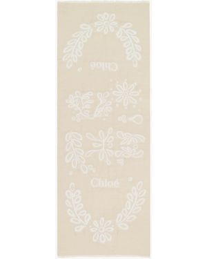 Chloé Stola Rettangolare - Neutro
