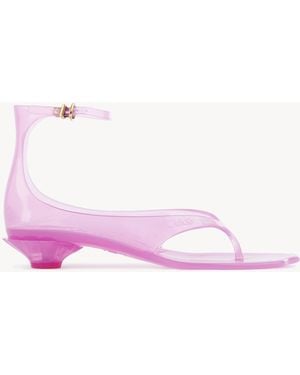 Chloé Jelly Sandal - Pink