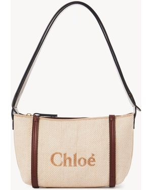 Chloé Carry Shoulder Bag - Natural