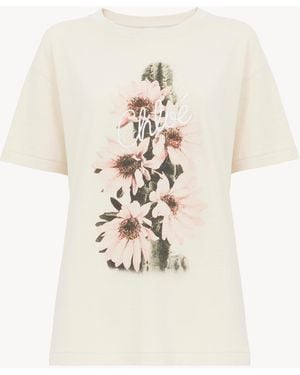 Chloé Generous Logo T-Shirt - White