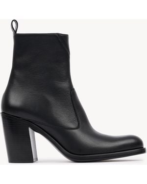 Chloé Phoenix Heeled Ankle Boot - Black
