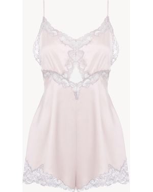 Chloé Mini Lingerie Playsuit - Pink
