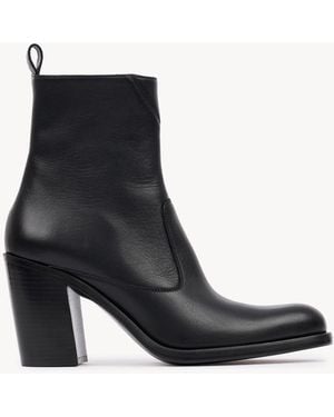 Chloé Phoenix Heeled Ankle Boot - Black