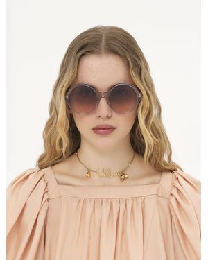 Chloé Salomé Sunglasses - Natural