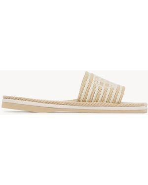Chloé Sand Slide - Natural