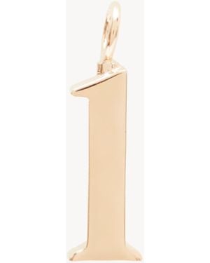 Chloé Alphabet Letter L Charm - White
