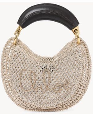 Chloé Mini Summer Banana Hobo Bag - Metallic