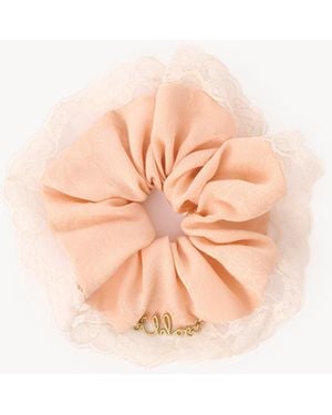 Chloé The Poetic Scrunchie - Pink