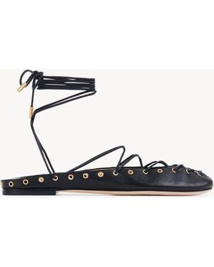 Chloé Ghillies Ballerina - Black