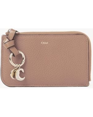 Chloé Alphabet Wallet - Pink