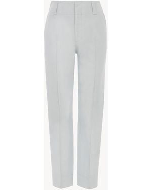 Chloé Cigarette Trousers - Grey