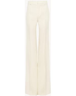 Chloé High-Rise Flared Pants - White
