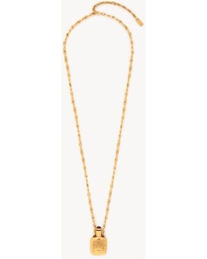 Chloé The Elixir Pendant Necklace - Metallic