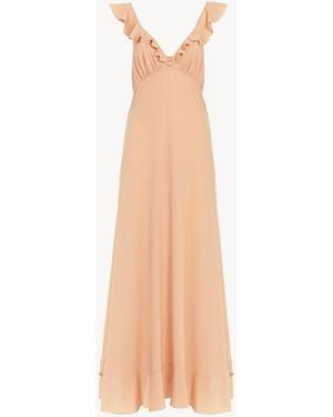 Chloé Langes Sommerkleid aus Crêpe de Chine - Mehrfarbig