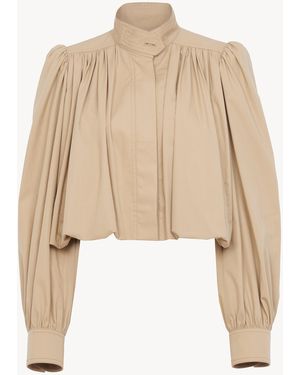 Chloé Giacca Boule Arricciata - Neutro