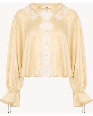 Chloé Fluid Top - Natural