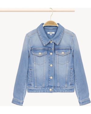 Chloé Denim Jacket 90% Cotton, 8% Polyester, 2% Elastane - Blauw
