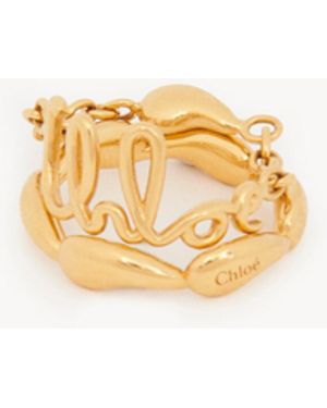 Chloé The Iconic Rings Set - Metallic