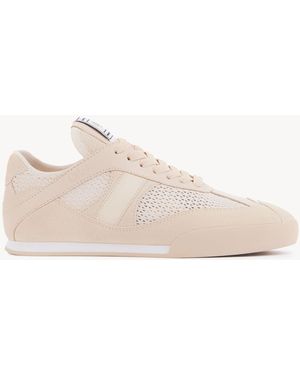 Chloé Sneaker Kick Rosa Taglia 100% Pelle Di Bovino, Poliestere - Bianco