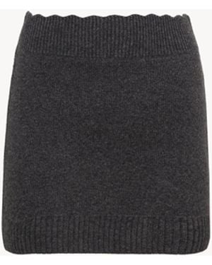 Chloé Fitted Mini Skirt - Black