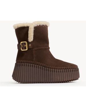 Chloé Nama Stiefelette - Braun