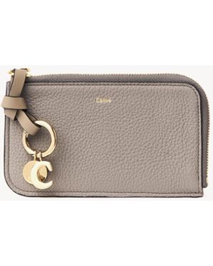 Chloé Alphabet Wallet - Grey