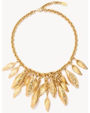 Chloé The Corn Necklace - Metallic