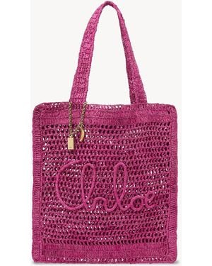 Chloé Tote Bag Summer Banana - Viola