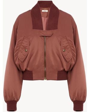 Chloé Bomber Jacket - Red