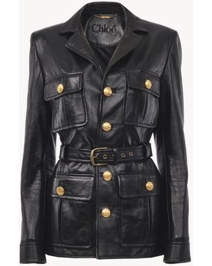 Chloé Giacca Utilitaria - Nero