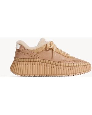 Chloé Nama Sneaker - Natural