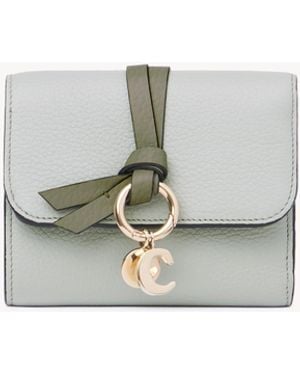 Chloé Small Alphabet Tri-Fold - Metallic