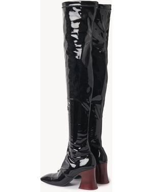 Chloé Janis Over-the-knee Boot - Black