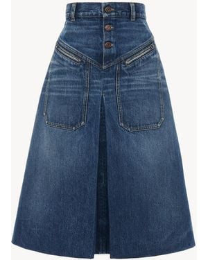Chloé Denim Skirts - Blue