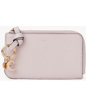 Chloé Alphabet Wallet - Pink