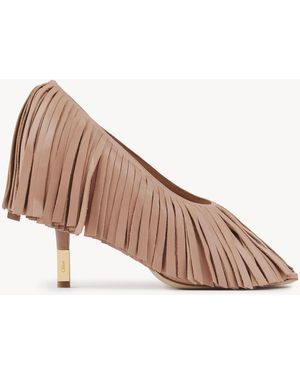 Chloé Décolleté Mona Rosa Taglia 100% Pelle Di Capra - Marrone