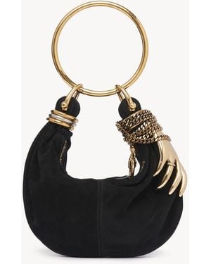Chloé Mini Bracelet Hobo Bag - Black