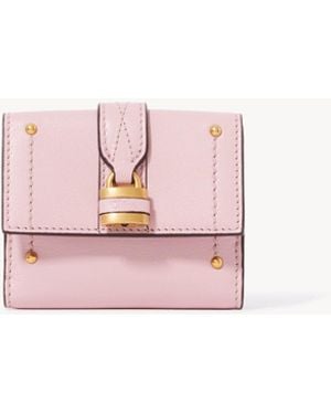 Chloé Mini Paddington Tri-Fold - Pink