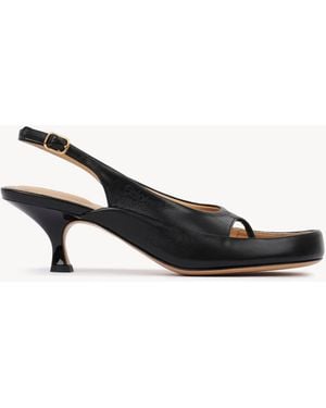 Chloé Junie Heeled Sandal - Black