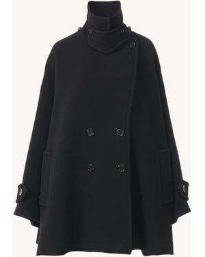 Chloé Oversized Coat - Black