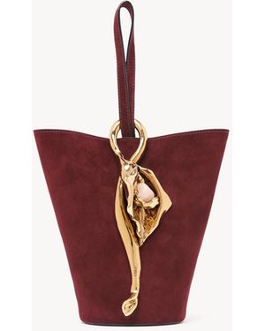Chloé Small Eden Treasures Wristlet Bucket Bag - Red