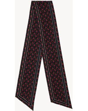Chloé The Folk Bandeau Scarf - Purple