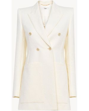 Chloé Tailored Jacket - White
