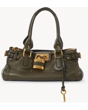 Chloé Bolso Paddington De Cuero Granulado - Multicolor