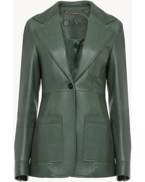 Chloé Tailored Jacket - Green